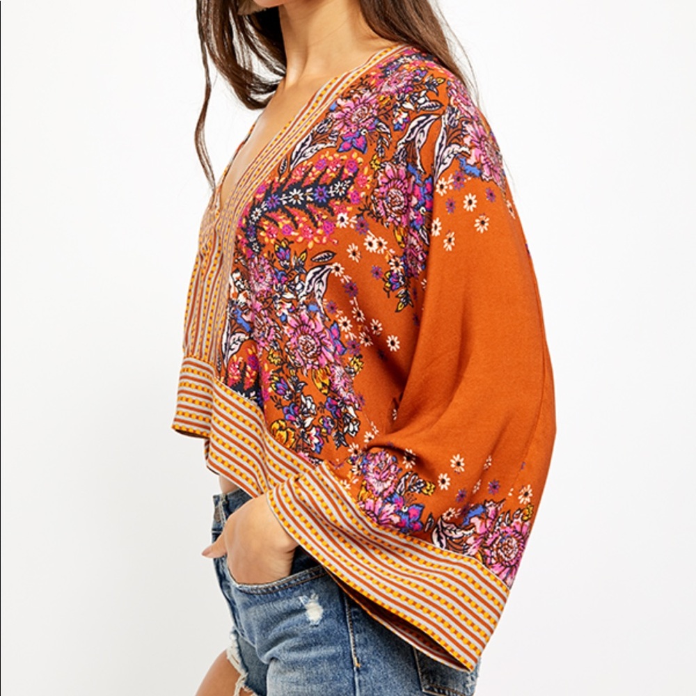 SOLD✨ NWT FREE PEOPLE Mix n Match Blouse